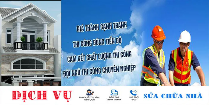 DỊCH VỤ SỬA CHỮA NHÀ CỬA